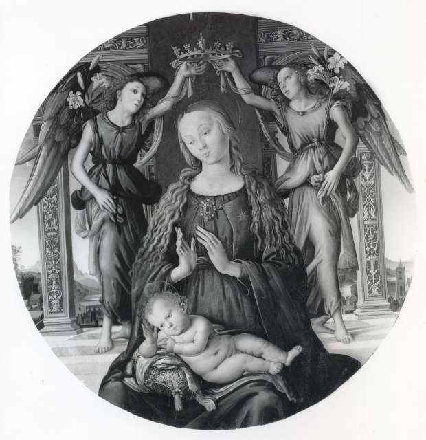The Walters Art Museum — Madonna and Child with two Angels. Italian, early 16th cen. Umbrian School (?). — insieme
